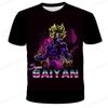 2025 New Fashion Dragon Ball 3d T-Shirt Summer Short Sleeve O-Neck Goku Vegeta Men's Casual TShirt Boy Kids Adults Tops Clothing