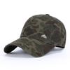 Retro Unisex Camouflage Baseball Cap - Soft Brim Sun Protection, Trendy Outdoor Workwear Style.