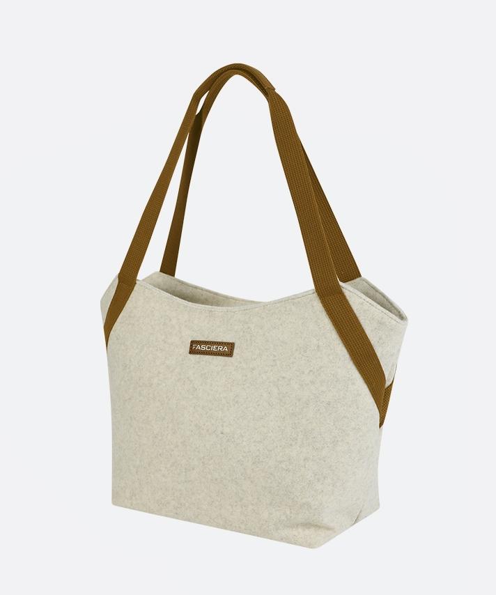 Fasciera Oblique Wool Shoulder Bag (L)_Barugo13