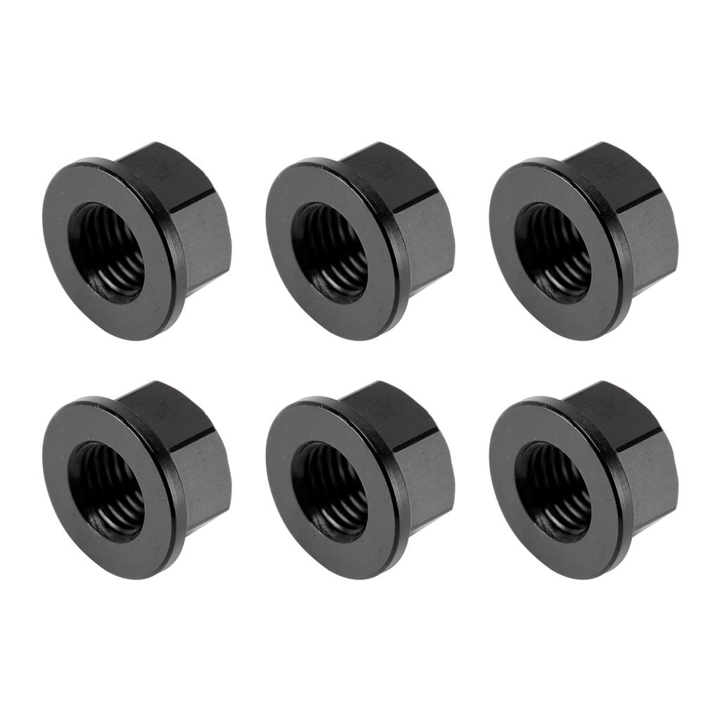 Rear Sprocket Nut Kit M10x1.25mm Black For Suzuki GSXR 600 750 1000 SV 650 1000