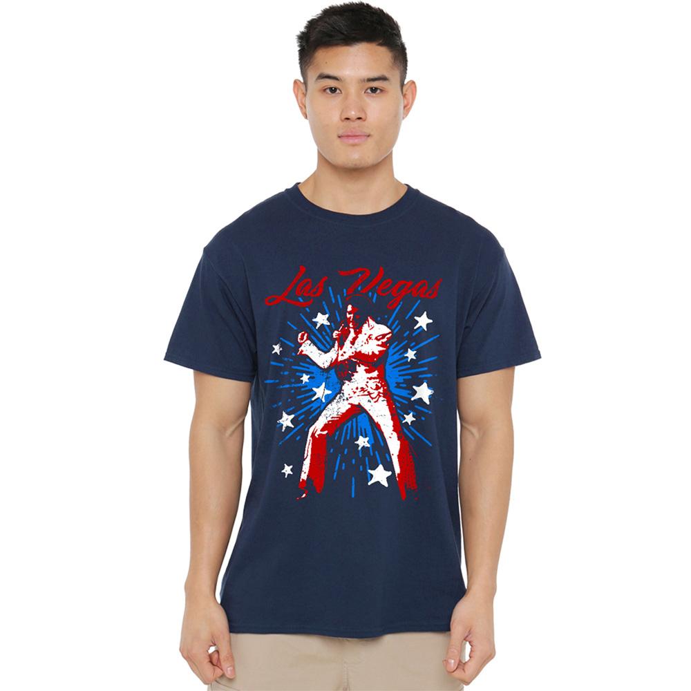 Elvis Presley Unisex Erwachsener Vegas Superstar T-Shirt