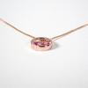 [Used] K10PG pink tourmaline pendant/g466-56
