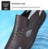 2025 Summer Men's Breathable Casual Beach Sandals - Hollow-out Outdoor Shoes