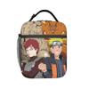 Uzumaki Gaara Kurama Shukaku Lunch Bag Convenient Lunch Box Women School Custom Cooler Bag Leisure Oxford Tote Food Bags