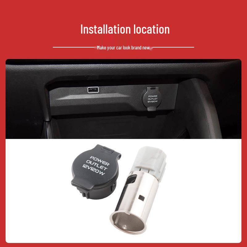 Power Socket Charger for Geely Vision X3 S1 Binyue Boyue
