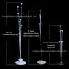 Transparent Balloon Display Stand for Events and Weddings