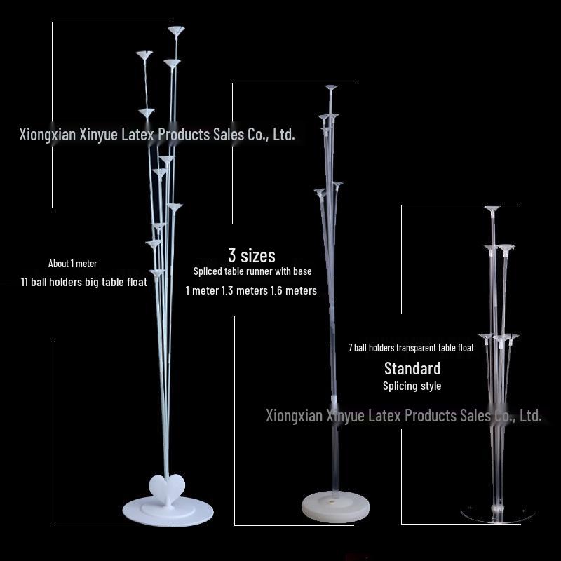 Transparent Balloon Display Stand for Events and Weddings