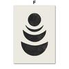 Moderne Abstrakte Formen Geometrische Kunst Schwarze Linie Leinwandmalerei Nordische Poster Und Drucke Wandbilder Für Wohnzimmer Dekor