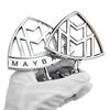 Car Metal Head Hood Logo Badge Emblem Styling Sticker For Maybach S560 S580 S600 S680 GLS600 W205 W212 W213 W222 W221 W223 W167
