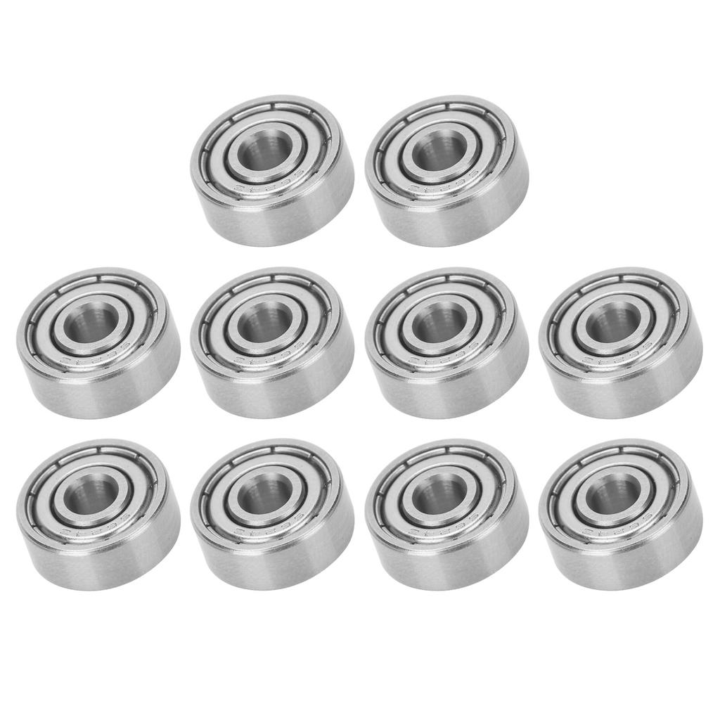 10PCS S624ZZ 4x13x5mm kuličková ložiska z nerezové oceli pro longboardy díly kolečkových bruslí