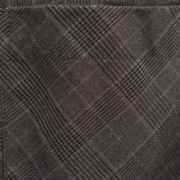 68&brothers Check Pattern 2 Tack Pants M Gray Men's Used