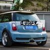 For Mini R50 R51 R53 Cooper S 2001-2006 High Quality Carbon Fiber Rear Roof Spoiler Wing Trunk Bright Black Rear Spoiler