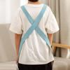 Kids Cotton Cross Back Aprons Children Chef Pure Child Apron with 2 Pockets for Baking Painting Cooking