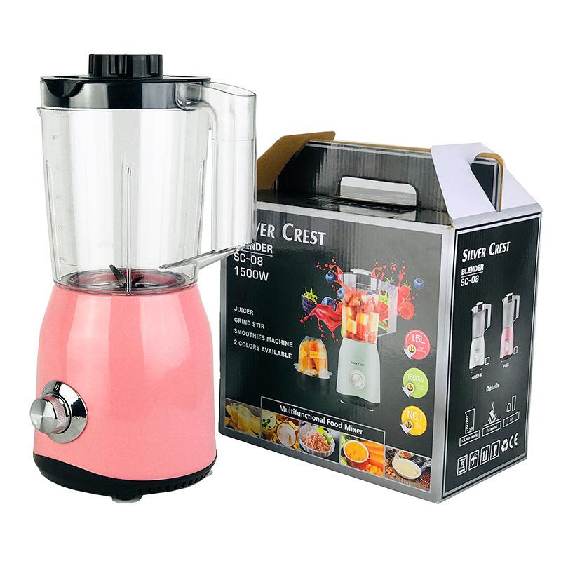

Compact Dual-Cup Automatic Multi-Functional Blender & Juicer for Baby Food Double Cup светло-розовый