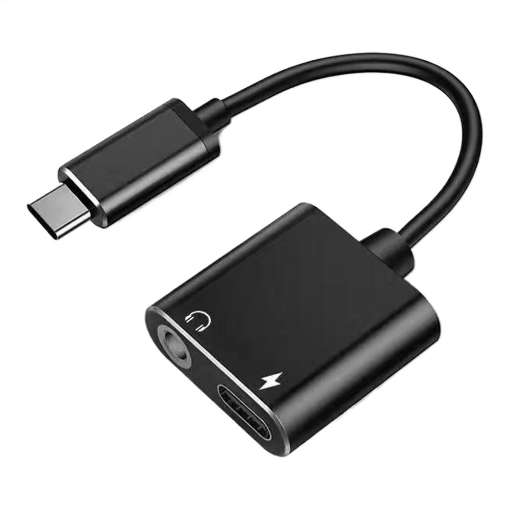

Адаптер для наушников USB C USB C на Aux Аудио Док-станция Кабель Шнур Планшет Быстрая Зарядка Адаптер Зарядного устройства Typec на 3,5 мм Адаптер чёрный