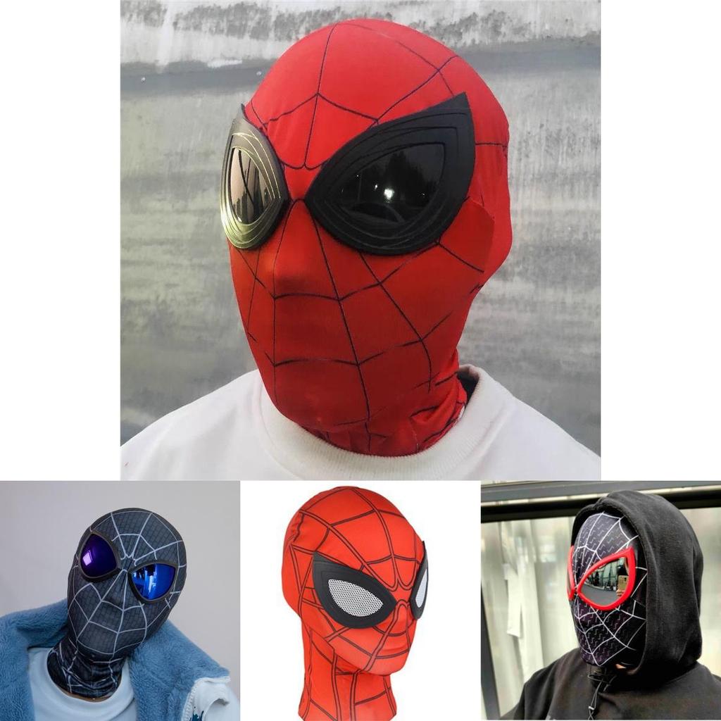 Spider-man Halloween Costume For Kids And Adults Funny Spiderman Mask Headgear