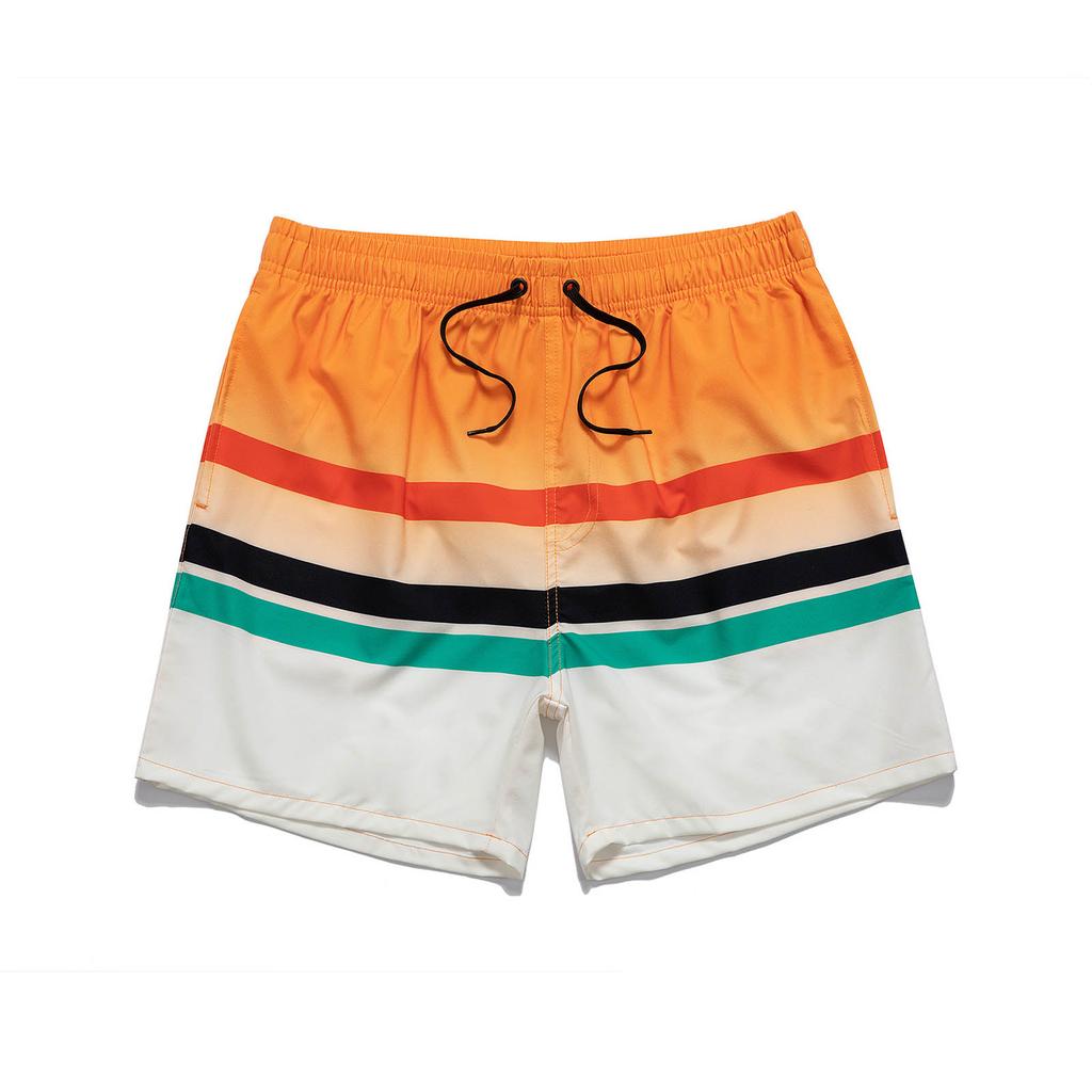Herren lässige bedruckte Badeshorts für den Sommer, bequem für den Alltag
