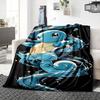 1Pc Kawaii Fantasy Creatures Blanket For Couch Bed Plush Cozy Fuzzy Blanket Super Soft Warm Blankets For Fall And Winter 0918236