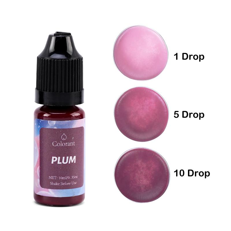 18 Colors 10ml Liquid Dye Candle Resin Pigment Colorant Resin Soy Wax Dye for DIY Candle Soap UV Epoxy Resin Mold Crafts Making