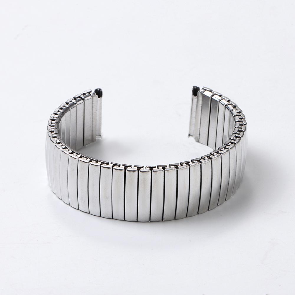 Edelstahlband Elastisches Armband Metall Universal Uhrenarmbänder Ersatz Armband 12mm 14mm 16mm 18mm 20mm 22mm