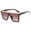 Superhot Eyewear 23568  Luxury Flat Top Rectangle One Piece Lens Men Women Oversize Shades Sunglasses