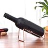 6Pieces Simple Iron Stand Single Storage Solution Iron Material Wine Display Shelves Bottle Holder Wine Bottle Rack