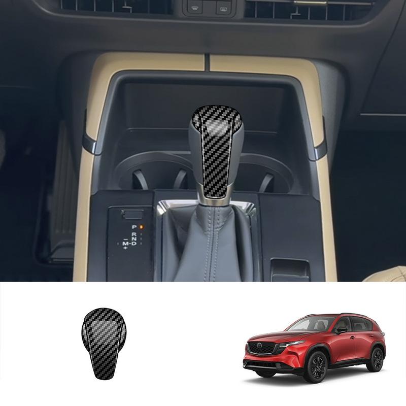 For Mazda CX-5 CX5 2026 2027 ABS Black Car Gear Knob Trim Cover Styling Decoration for Interior Modification Accessories