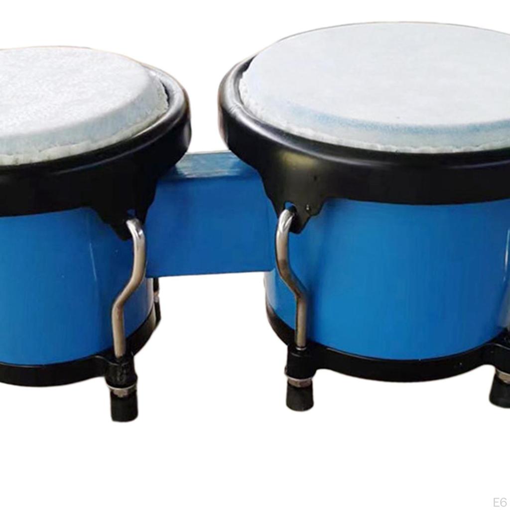 African Drum Music Instruments ,Percussion Bongos Set for Birthday Gifts Children Kids