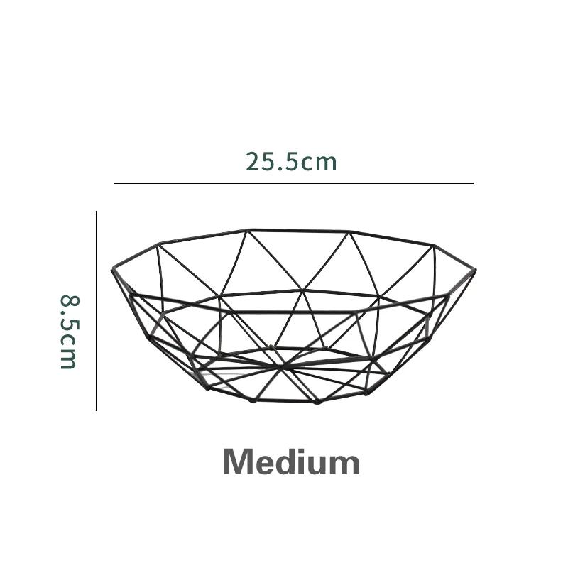 Bol cu fructe suport pentru tort Farfurii veselă Vase Farfurie pentru gustări Coș cu fructe din fier Farfurie creativă pentru fructe Coș de depozitare pentru gustări și bomboane