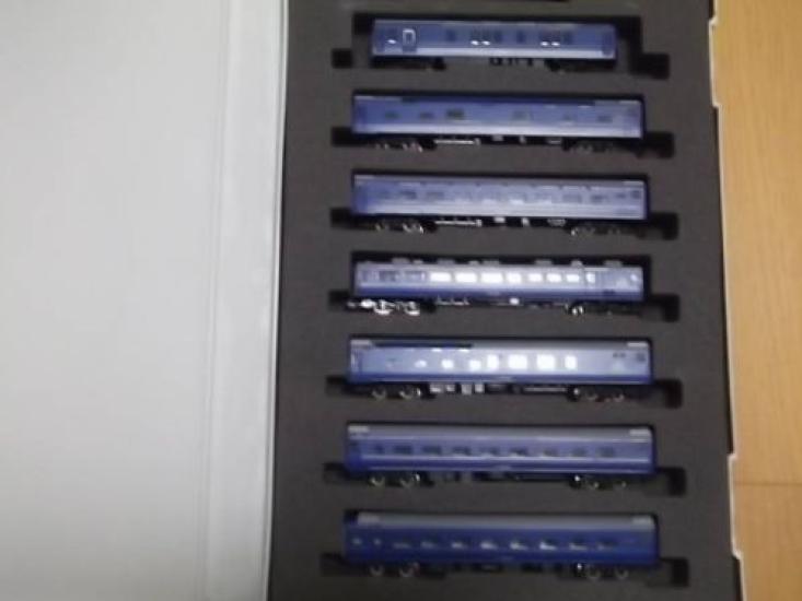 N gauge vehicle 24 series 25 type express sleeper car JR 92615 (Hokutosei, Hokkaido)