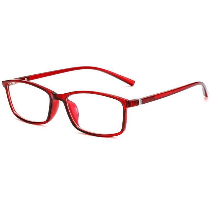 Men Vintage Small Rectangular Finished Myopia Glasses Students Fashion Optical Prescription Eyeglasses Frame 0 To -6.00