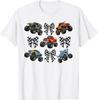 Checkered In My Monster Truck Mama Era Monster Truck Mom T-Shirt