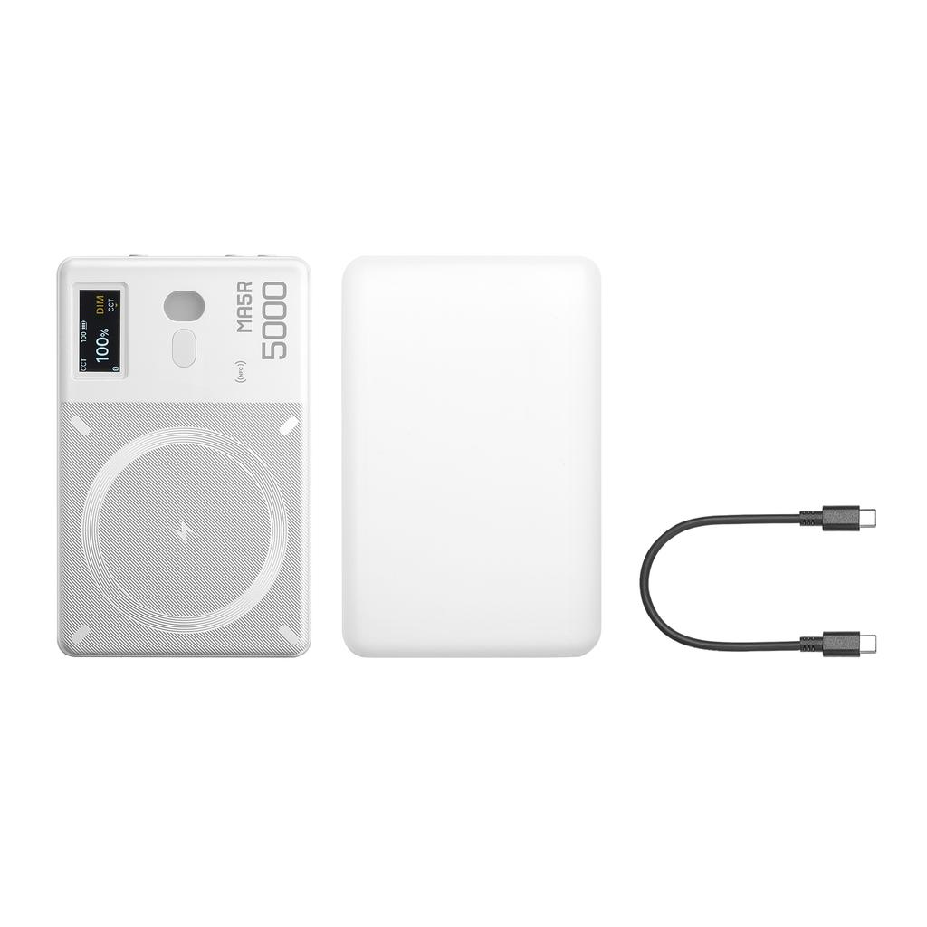 Godox MA5R Magnetic Charging RGB Video Light Pocket LED Fill Light for Phone Photography Light