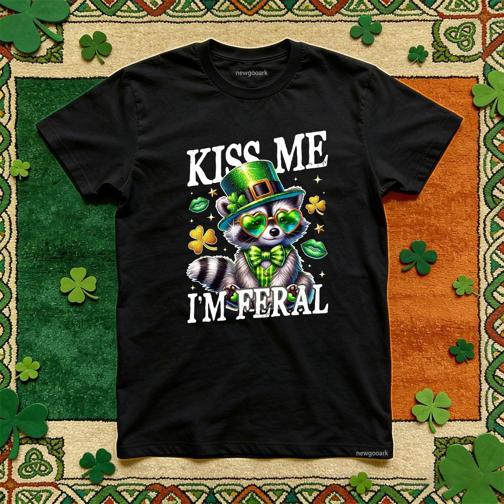 Saint Patrick lucky Irish green t shirt man cotton funny festival printed T shirt Casual Retro Unisex Adult Party tee