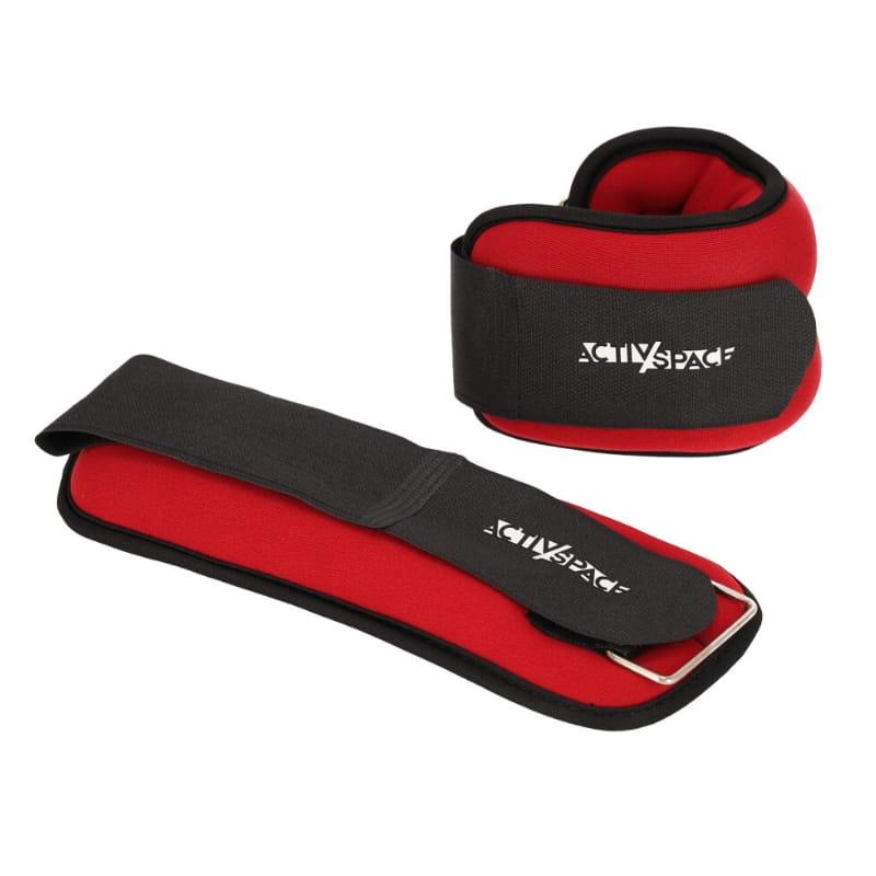 Ankle And Wrist Weights, Hand Weights 2X0.5 Kg - Red