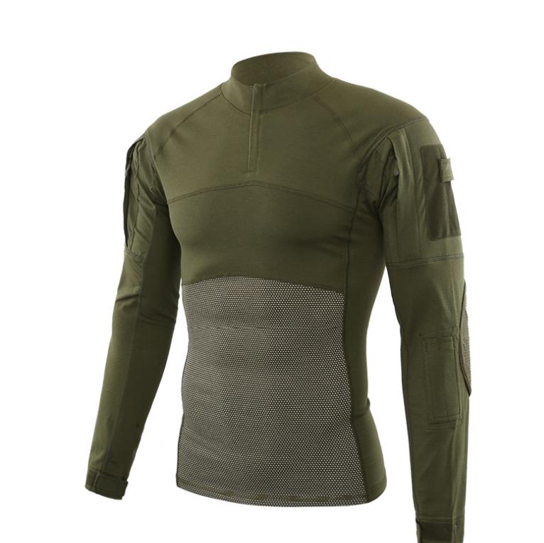 Outdoor Camouflage Fourth Generation Frog Robe Top Cotton Long Sleeve Frog Robe Outdoor Sports Mountaineering Men's Long Sleeve Frog Robe Riding