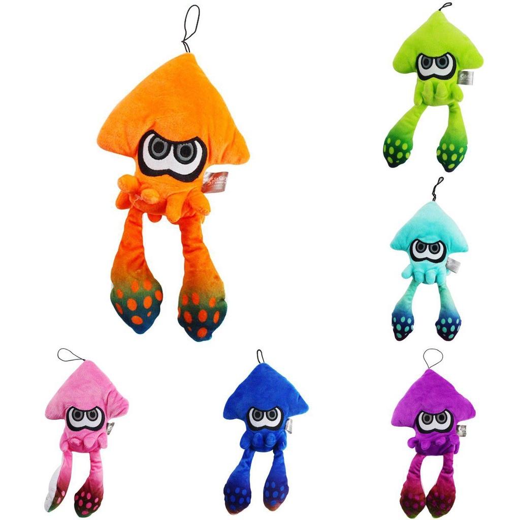 Limited Edition Splatoon Inkling Squid Plush Toy 25cm Soft Stuffed Animal Doll Pendant