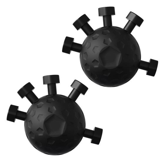 2Pcs Finger Grip Strengthener Five Finger Grip Training Ball Grip Strength Trainer Exerciser Hand