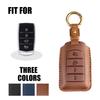 Handmade Top Layer Cowhide Car Key Case for Hyundai Equus (Old Model)
