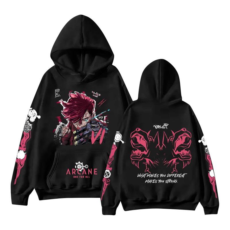 Fashion Men's Hoodies Demon Slayer Anime Print Boy Daily Casual Pullover Spring And Autumn Long Sleeve Sweatshirt Men's Oversized Top Clothing