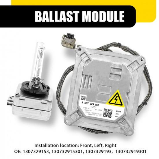 LH RH HID Xenon Headlight Ballast W/Bulb Module For DTS Cadillac BMW Mini Cooper