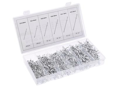 Aluminum Rivets, 400 Pcs.