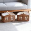 Retro Hand-Woven Laundry Hamper with Handle - Large Capacity Basket for Bathroom & Balcony