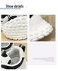 New Hong Kong Style Breathable Men's Fashion Sports Shoes: Thick-Soled, Non-Slip, Wear-Resistant Dad Sneakers