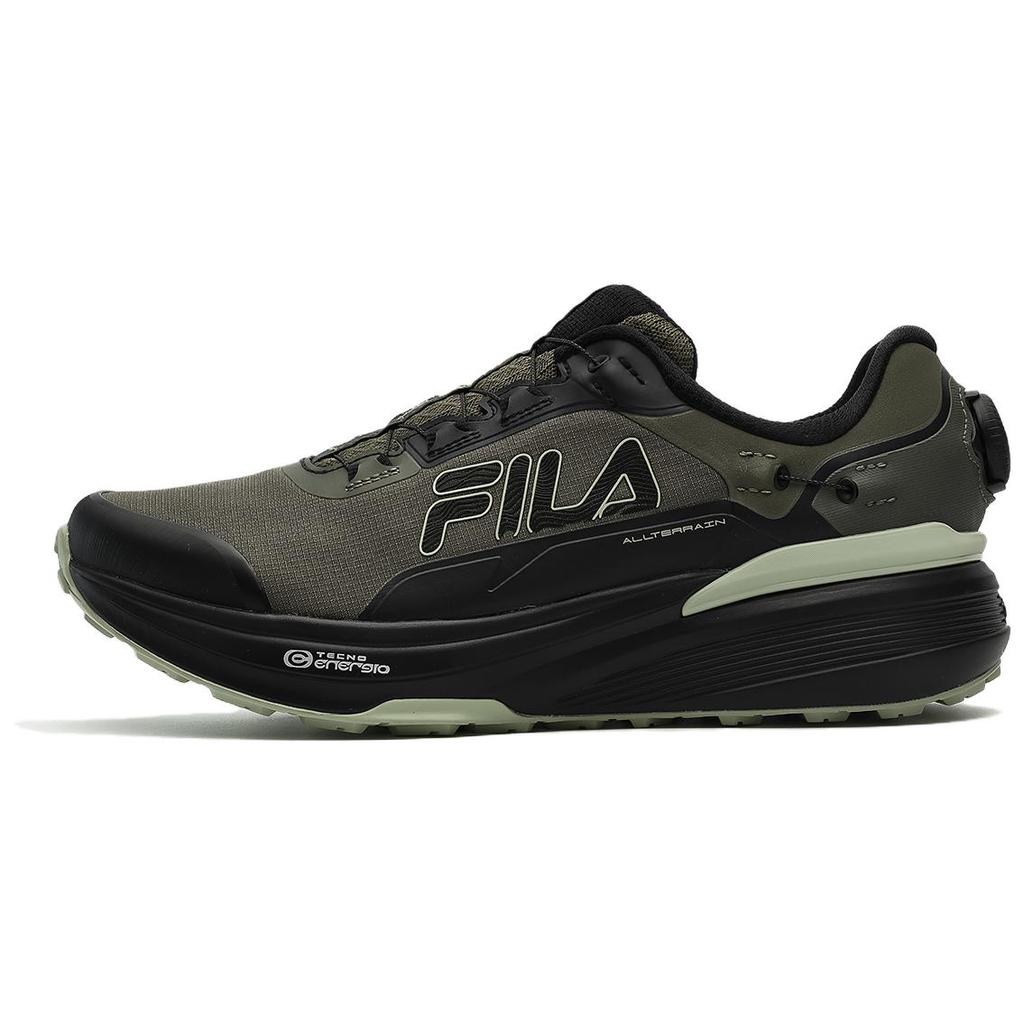 Fila Lynx Boa Atr Comfortable Durable Lightweight Fabric Synthetic Leather TPU Shock Absorption Low Top Running Shoes Men Sneaker A12M331205FKC