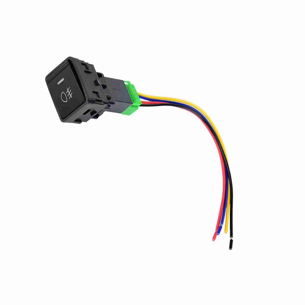 LED Push Button   4 Poles with Indicator Light for Japanese Vehicles