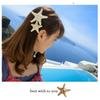 1 Stück Damen Haarnadel für Frauen Süß Schön Seestern Strand Seestern Stab Haarspange Geschenk Schmuck Damen Accessoires Haarschmuck