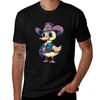 Cowboy Sheriff Duck TShirt Sports Casual Breathable Tee Shirt
