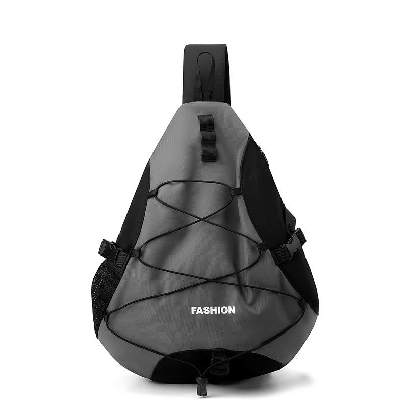 Men's Chest Bag Large Capacity Outdoor Sports Crossbody Bag Shoulder Bag