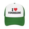 I Love Gooning Sun Hats Casual Baseball Cap Spring  Trucker Hat Hot Sale Tennis Skate Hats Unisex-Teens Fashion Baseball Caps